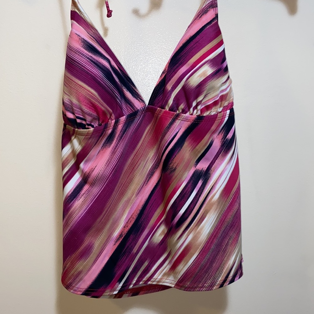 Women’s multi color Medium Tankini